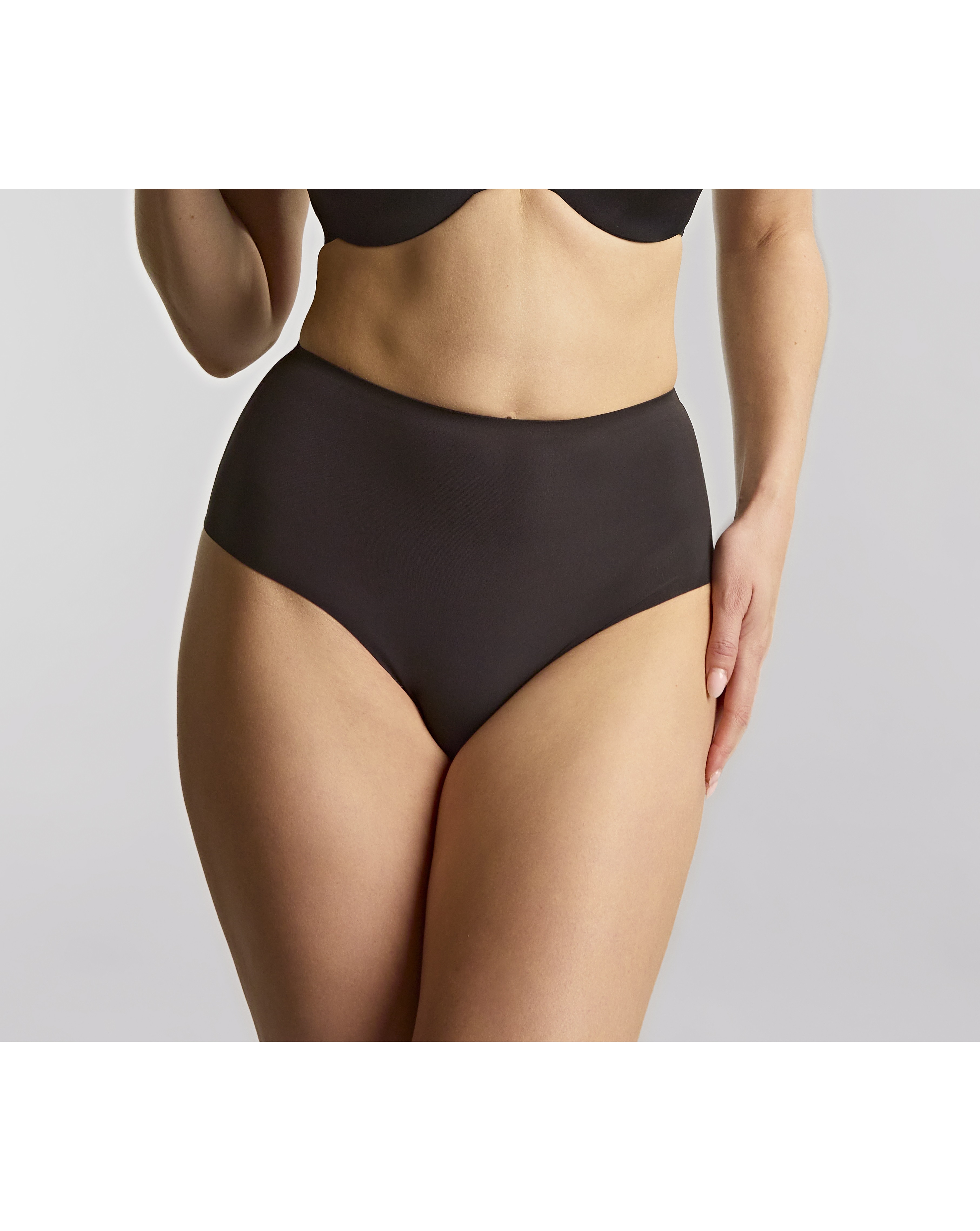 Panache 365 Deep Brief Black Black - Panache - Size: L